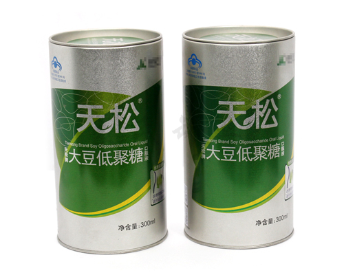大豆低聚糖口服液包裝鐵盒 大豆低聚糖口服液包裝鐵盒